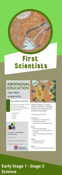 Flyer for First Scientists incursion