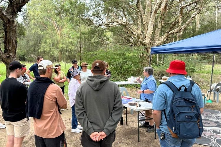 School staff taking part in a workshop